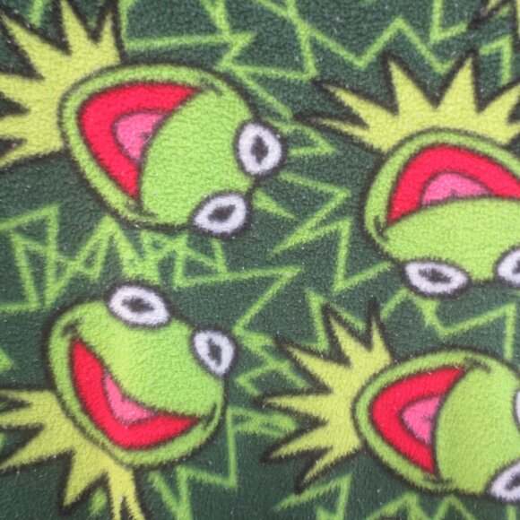 Fun Cute Unisex Kermit the Frog Pajama PJ Bottoms - Medium. - Picture 9 of 9